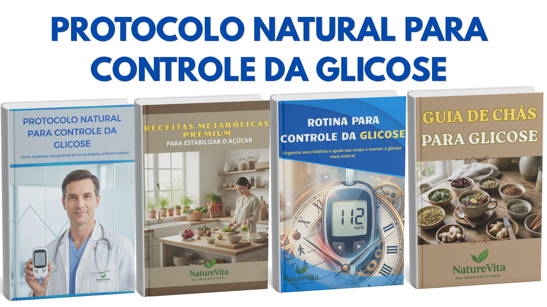 Um sistema completo de reequilíbrio da glicose